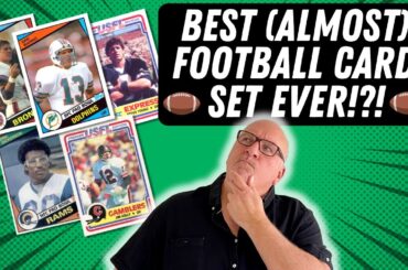 🏈1984 Topps Football!🏈⚡What Could Have Been! The Best (Almost) Set Ever!⚡