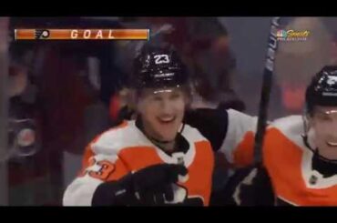 Oskar Lindblom Goal - Philadelphia Flyers vs Golden Knights (10/21/19)