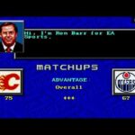 NHL '94 "Game of the Night" Flames @ Oilers "1986 Smythe Division Finals" game 1. Replay