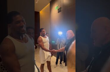 Anthony Joshua Meets John Fury In Riyadh For Knockout Chaos 🤝