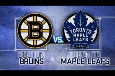 BOSTON BRUINS TORONTO MAPLE LEAFS GAME 1 REVIEW #nhl #nhlplayoffs #torontomapleleafs #bostonbruins