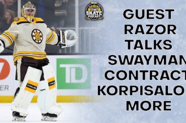 Guest Andrew Raycroft Talks Swayman Contract, Korpisalo & More  The Skate Pod, Ep. 335