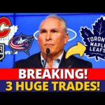 URGENT NEWS! LEAFS MAKING A HUGE TRADE IN THE NHL! 3 TEAMS INVOLVED! MAPLE LEAFS NEWS