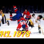 NHL 1978. Montreal Canadiens vs. Boston Bruins. Stanley Cup Finals, game 2. (Match Review)