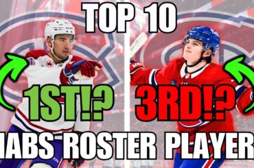 IS SLAFKOVSKY BETTER THAN CAUFIELD?! TOP 10 HABS PLAYERS