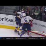 Anze Kopitar goal. St. Louis Blues vs Los Angeles Kings 1/9/2016