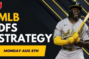 MLB DFS Main Slate Breakdown for Monday August 5th, DraftKings, Fanduel & Yahoo