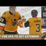 Time to switch defensive pairings? /Next VGK UFA to get extended / Eichel wants to play in Olympics