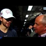 Columbus Blue Jackets rookie Oliver Bjorkstrand after win over Toronto