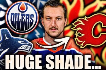 VINCENT DESHARNAIS THROWS HUGE SHADE @ THE CALGARY FLAMES + SAYS HE WANTED TO STAY IN EDMONTON