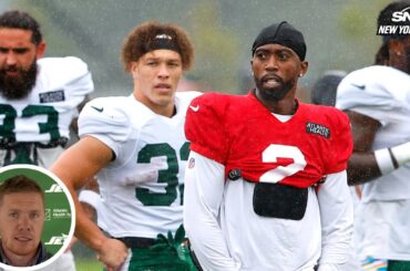 Jets' offense solid without Aaron Rodgers in Commanders joint practice