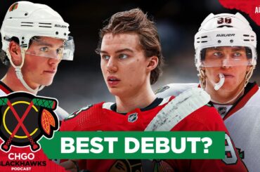 Which Chicago Blackhawks legend had the best debut? | CHGO Blackhawks Podcast