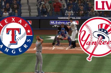 🔴LIVE 🔴  Texas Rangers VS New York Yankees / August  09/ /MLB THE SHOW 2024