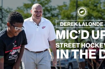 Derek "Newsy" Lalonde Mic'd up at Street Hockey in the D