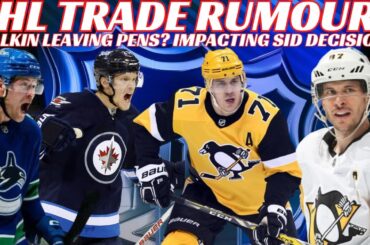 NHL Trade Rumours -Malkin Leaving Pens? Sabres, Jets & Flyers, Boeser Contract + Habs Prospects News