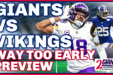 New York Giants vs. Minnesota Vikings: Breaking Down the Season Opener