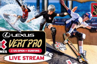 Lexus X Games Vert Pro at the US Open of Surfing LIVESTREAM