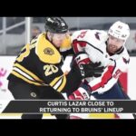 Curtis Lazar Close To Returning To Bruins' Lineup