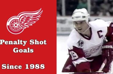 Detroit Red Wings: Penalty Shot Goals Since 1988