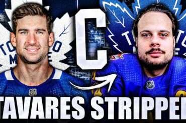 HUGE REPORT: MAPLE LEAFS STRIPPING JOHN TAVARES OF THE CAPTAINCY + AUSTON MATTHEWS NEW CAPTAIN