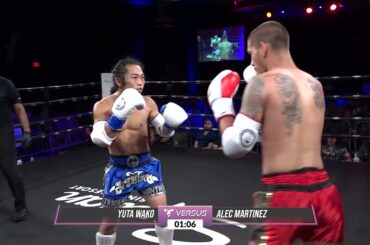 Alec Martinez vs Yuta Wako Full Fight | Versus Muay Thai 3