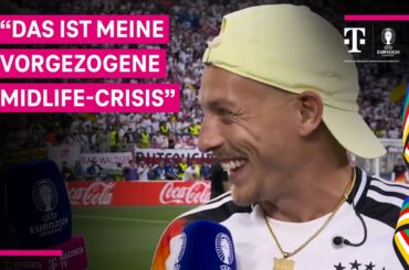 Felix Lobrecht lässt Robin Gosens Tränen lachen | UEFA EURO 2024 | MAGENTA TV