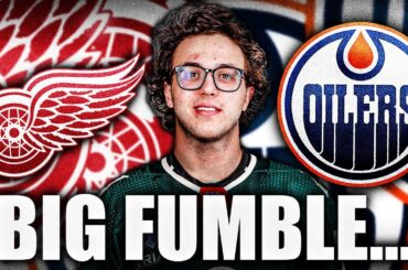 SERIOUS DRAFT FUMBLE BY THE DETROIT RED WINGS & EDMONTON OILERS… (Minnesota Wild, Brock Faber)