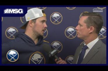 Marcus Johansson On His GWG & Playing For Kreuger | Buffalo Sabres