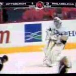 Marc-Andre Fleury spins like a ballerina (funny)