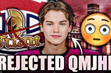 VERY STRANGE HABS NEWS: MONTREAL CANADIENS PROSPECT REJECTS THE QMJHL… (Mikus Vecvanags)