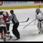 Jonathan Quick Throws Kruger's Stick During Scrum