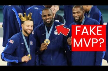 Was the Olympic MVP Award RIGGED?! This Surprising STAT will SHOCK YOU! #nbareaction #lebron #curry