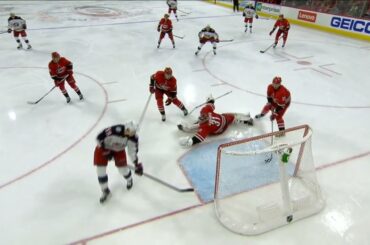 YEGOR CHINAKHOV scores in Datsyuk  style | Columbus Blue Jackets vs Carolina Hurricanes 6-0 | NHL