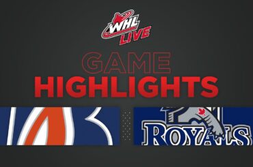 WHL Highlights: Blazers (7) at Royals (4) - January 27, 2023