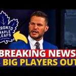 URGENT! 3 BIG PLAYERS WHO COULD LEAVE THE LEAFS! SEE WHO THEY ARE! MAPLE LEAFS NEWS