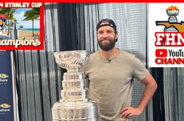 Aaron Ekblad Brings the Stanley Cup Home to Canada