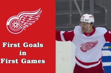 Detroit Red Wings: First Goals in First Games