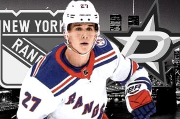 New York Rangers Prospect Nils Lundkvist TRADED To The Dallas Stars