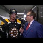 NHL Tonight:  Noel Acciari after the 4-2 win in Game 1 vs St Louis  May 27,  2019