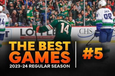 #5: A WILD 17-GOAL game 😱🚨 Best NHL Regular Season Games 2023-24 | 2/19/24