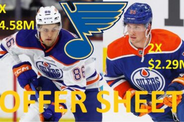 Blues OFFER SHEET Philip Broberg & Dylan Holloway! | Oilers News Update