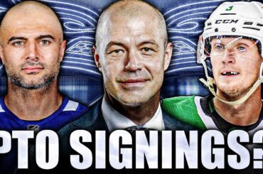 MORE CANUCKS SIGNINGS? MORE PTO OPTIONS FOR PATRIK ALLVIN (Mark Giordano, John Klingberg?)