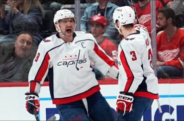 Alex Ovechkin's 4 Goals Assisted by Nick Jensen