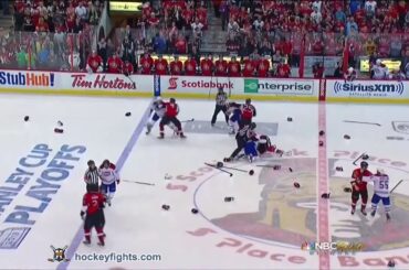 Canadiens vs Senators Line Brawl May 5, 2013