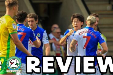 NORWICH CITY 2 BLACKBURN ROVERS 2 -  REVIEW