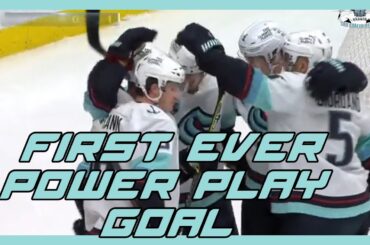 SEATTLE KRAKEN - JARED MCCANN SCORES FIRST POWER PLAY GOAL IN KRAKEN HISTORY!