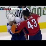 Tom Wilson and Anders Lee Fight | Capitals vs Islanders 8-12-20