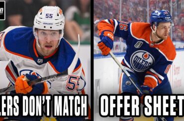 Instant Analysis - Oilers Don't Match Offer Sheets On Holloway & Broberg w/ Chris Johnston