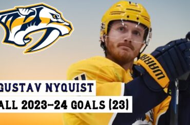 Gustav Nyquist (#14) All 23 Goals of the 2023-24 NHL Season