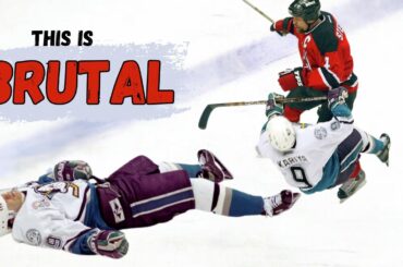 The Most BRUTAL Hits Ever Seen in NHL History!